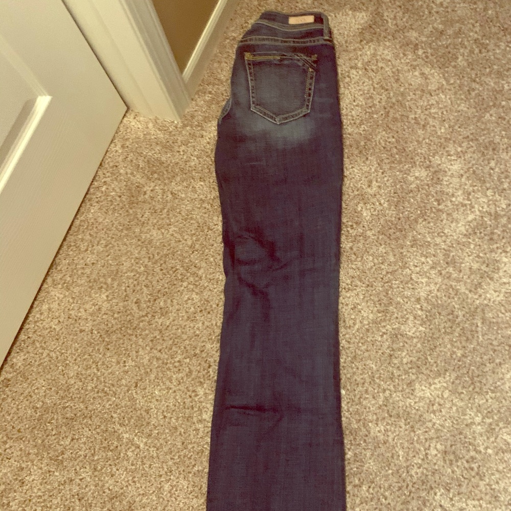 Woman’s buckle black jeans size 28